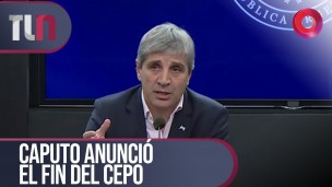 Caputo anunció el fin del cepo