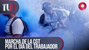 Marcha de la CGT por el día del trabajador