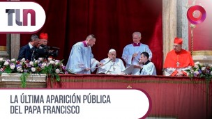 La última aparición pública del Papa Francisco