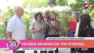 Tensión en la previa del recital gratuito de Tini Stoessel