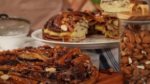 Riquísima rosca trenzada