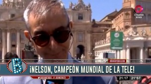 La emotiva cobertura de Nelson Castro.
