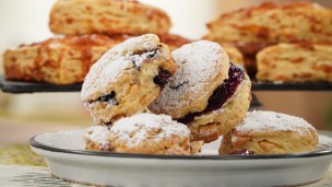 Ricos y fáciles scones dulces y salados