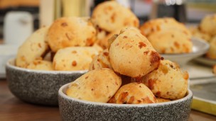 Ricos y fáciles chipas vegetarianos rellenos 