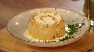 Sorprende con esta pasta rellena de mortadela