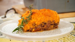 Increíble pastel de carne y boniato