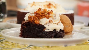 Increíble torta volcán de chocolate
