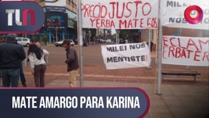 Mate amargo para Karina.