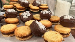 Riquísimos alfajores de cocolatte