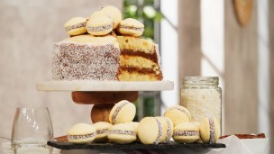 Súper torta alfajor de maicena