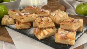 Rica y fácil torta 15 cucharadas de manzana