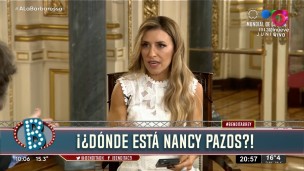 El faltazo de Nancy Pazos