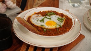 Un clásico para el frio: guiso de lentejas