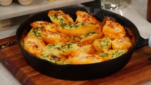 Conchiglioni rellenos