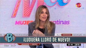 María Belén Ludueña se quebró al aire tras una pregunta dirigida a su esposo Jorge Macr
