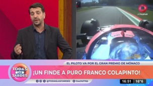¡Un finde a puro Franco Colapinto!