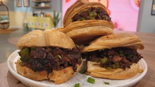 Algo diferente: hamburguesa asiática
