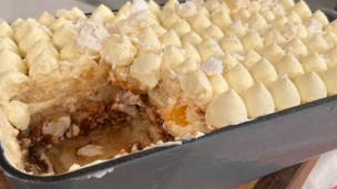 postre chajá con vainillas caseras