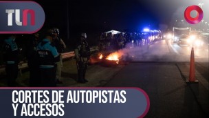 Cortes de autopistas y accesos