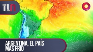 Argentina, el país más frío