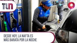 Desde hoy, la nafta es más barata por la noche