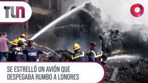 Se estrelló un avión que despegaba rumbo a Londres
