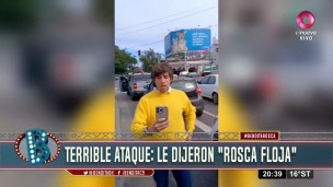 Robertito Funes Ugarte y un momento de furia.