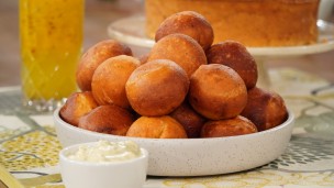 Increíbles berlinesas rellenas de bondiola
