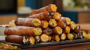 Riquísimo cannoli siciliano