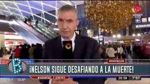 Nelson Castro partió hacia la guerra en Israel