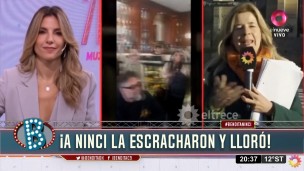 El ataque a Mercedes Ninci.