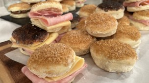 Riquísimas tortitas negras rellenas