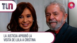 La justicia aprobó la visita de Lula a Cristina 