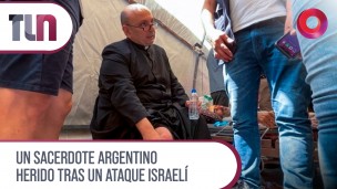Un sacerdote Argentino herido tras un ataque Israelí