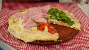 Sorprende con esta pizza de arroz