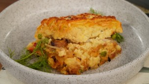 Algo diferente: pastel de papa y pescado