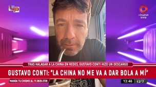 Gustavo Conti en el ojo de la tormenta