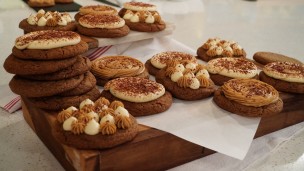Sorprende con estas cookies tiramisú