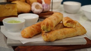 Pastelitos super crocantes de papa y queso