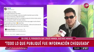 Wanda Nara contra la prensa