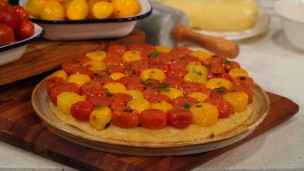 Sorprende con esta tarta tatin de tomates cherry