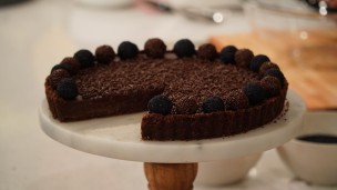 Riquísima tarta brigadeiro