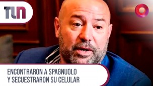 Encontraron a Spagnuolo y secuestraron su celular 