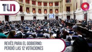 Revés para el Gobierno: perdió las 12 votaciones 