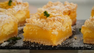 Rico y fácil crumble de limón 