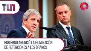 Gobierno anunció la eliminación de retenciones a los granos