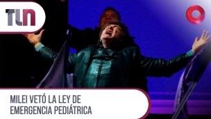 Milei vetó la Ley de emergencia pediátrica 