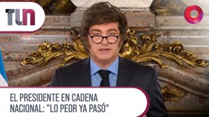 "lo peor ya pasó"