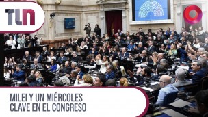 Milei y un miércoles clave en el Congreso