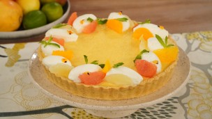 Rica y fácil tarta multifruta 